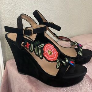 YOKI Women's Comfort platform Shoes